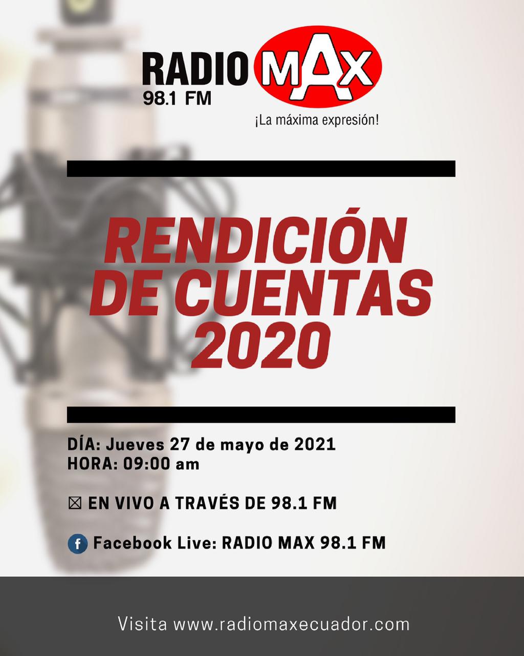Radio Estéreo Max 98.1 FM Santo Domingo Ecuador